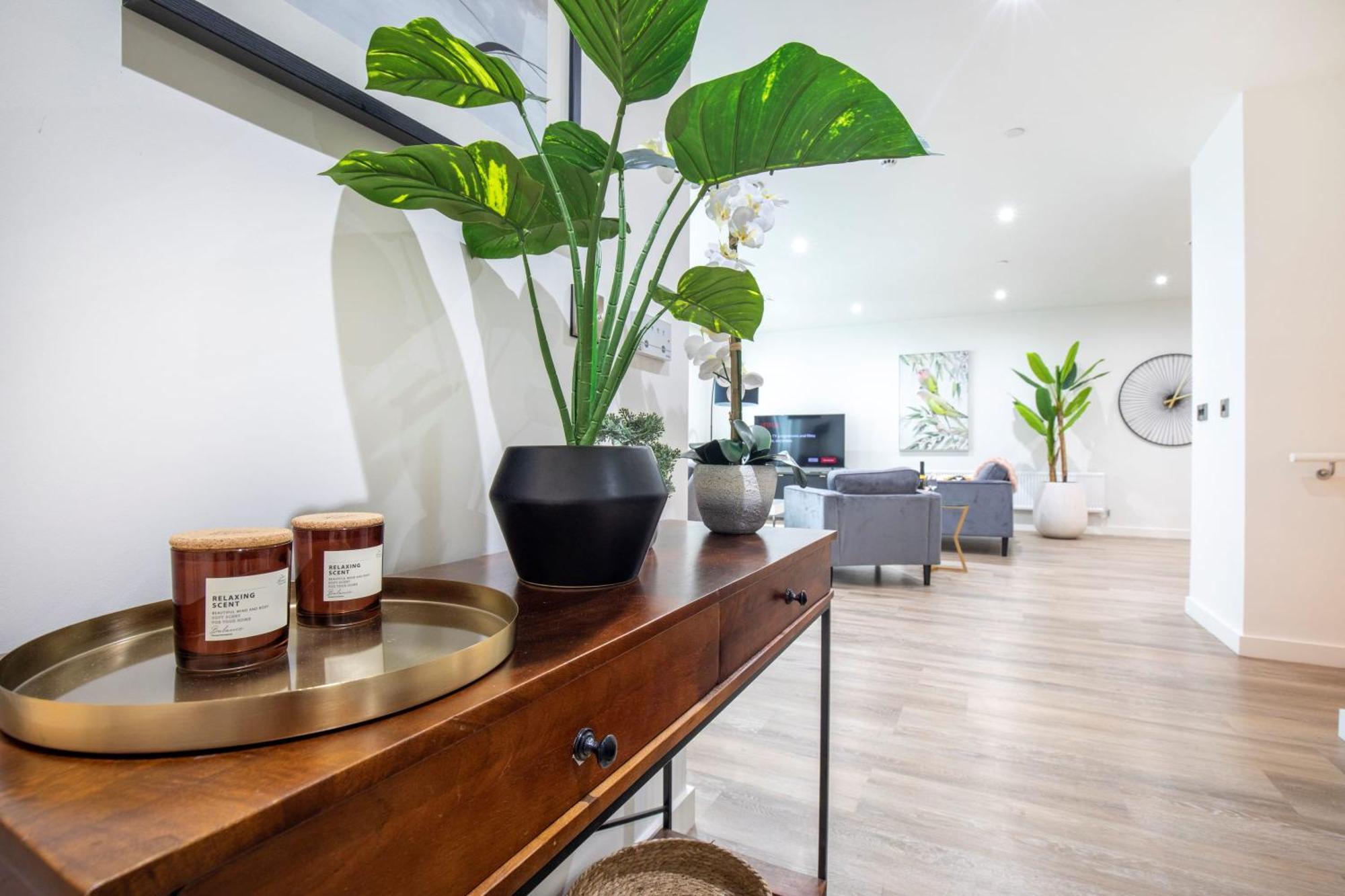 Luxury Free Parking Townhouse Villa Manchester Eksteriør billede