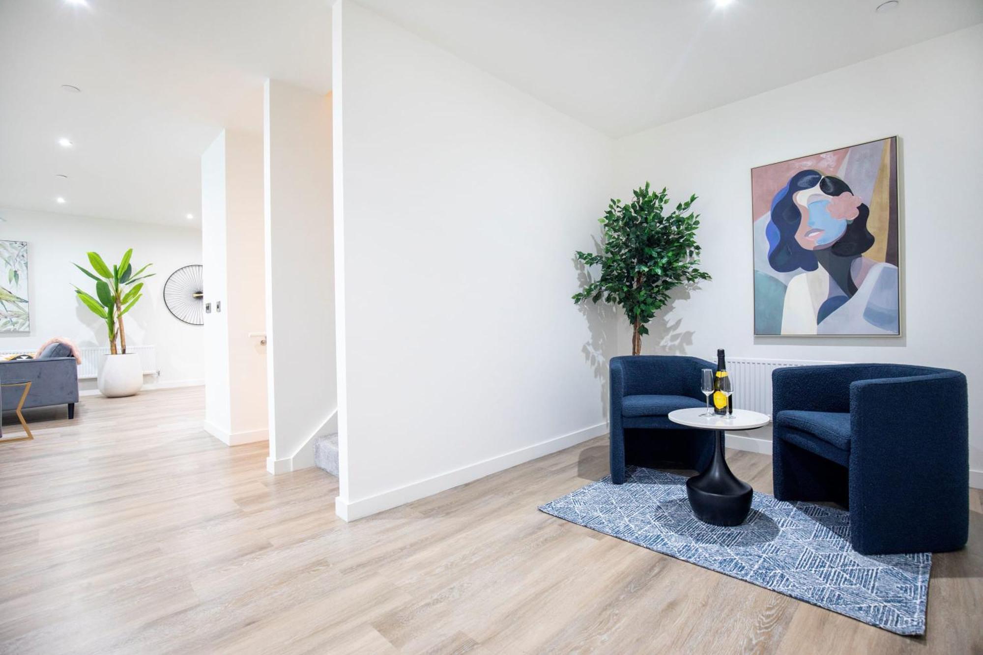 Luxury Free Parking Townhouse Villa Manchester Eksteriør billede